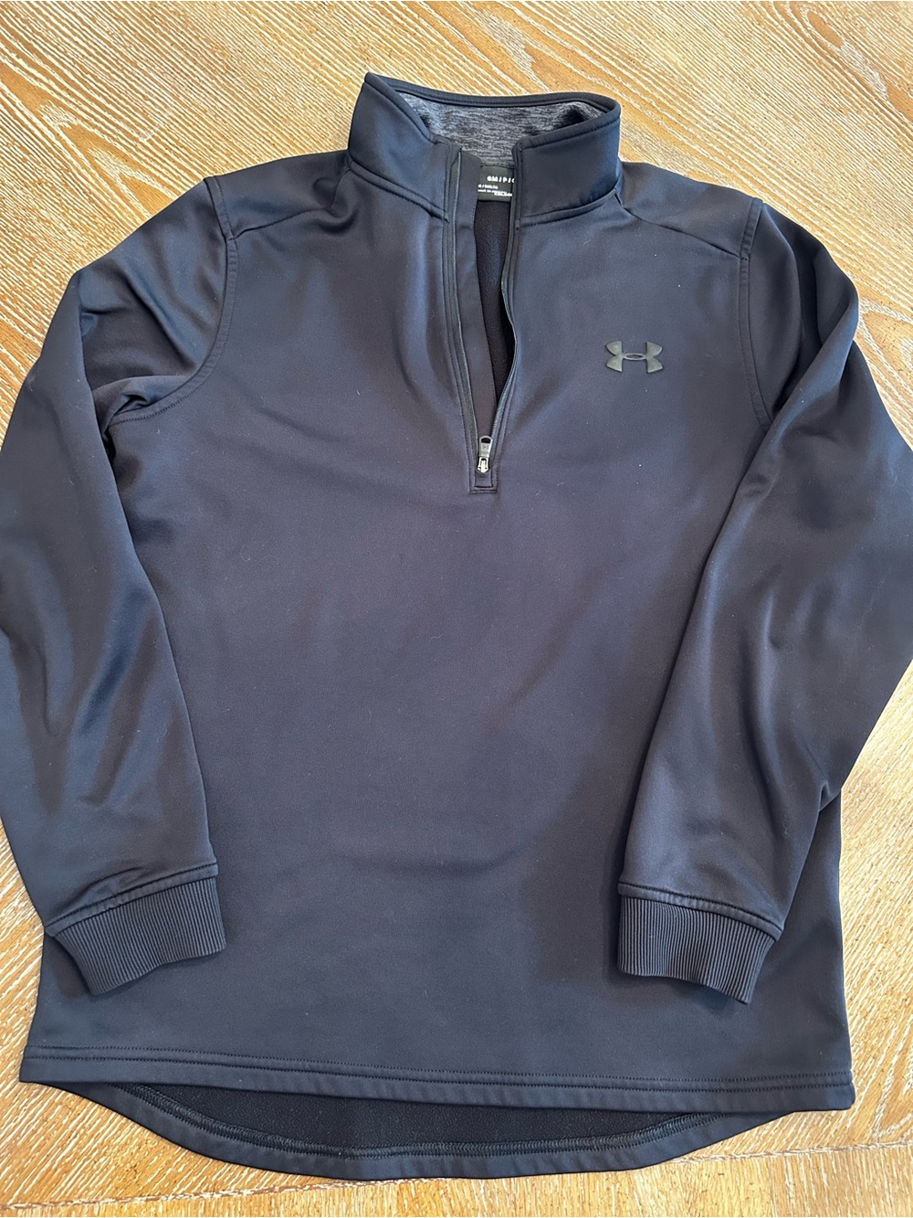 Under Armour Black Men’s Quarter-Zip Performance Jacket